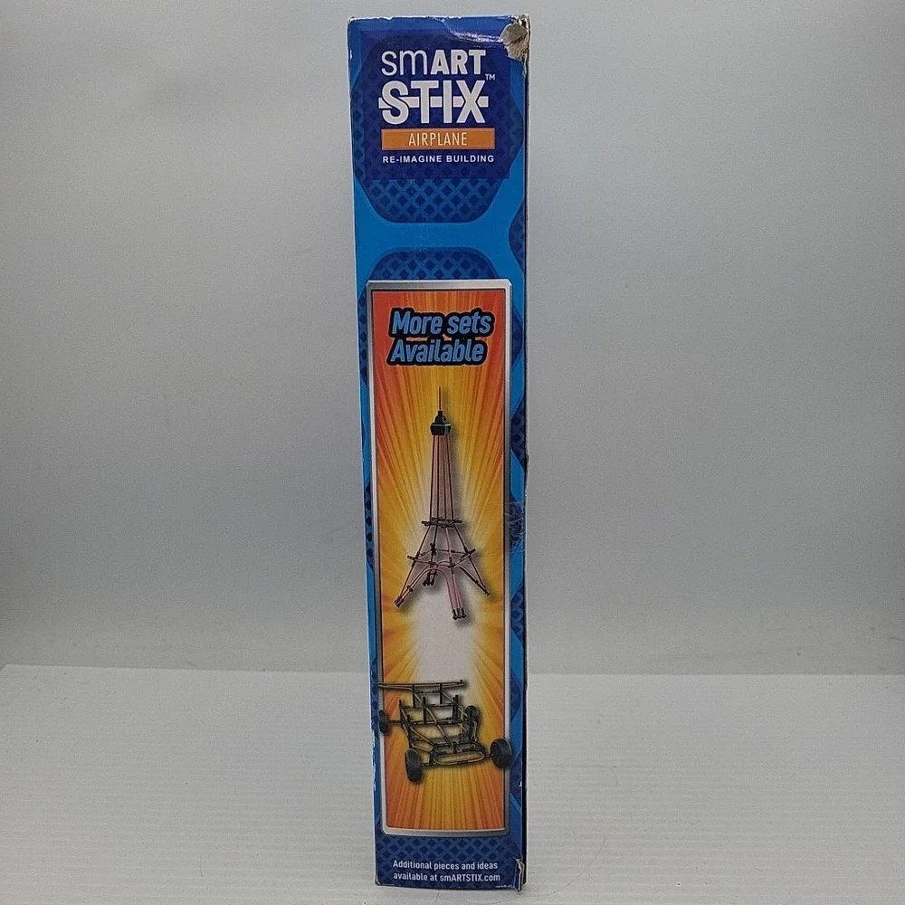 SmartStix Airplaine Model Building Kit‎ 165+ Pieces w/ Free App FlycatcherToys